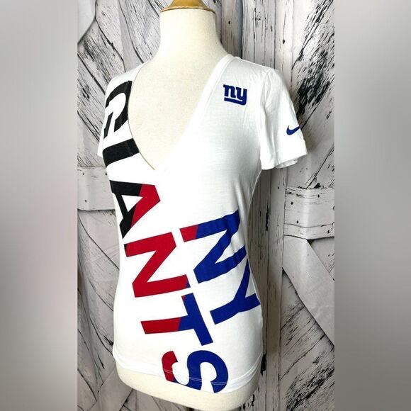 Nike x NFL NY Giants V-Neck Tee M - Picture 3 of 6